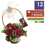 Canasto 7 Rosas